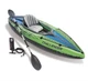 INTEX CHALLENGER K1 Inflatable Single Person Kayak Set Accessory Kit & Pump -NEW