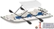 Sea Eagle 437ps Paddleski 2 Person Swivel Sea Canopy Pkg Inflat. Catamaran Boat