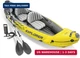 Intex 68307EP Explorer K2 Inflatable Kayak Set: Includes Deluxe 86in Aluminum Oa