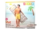 Intex Silver Vinyl Inflatable 18-Pocket Suntanner, Floating Lounger, 74In x 24in