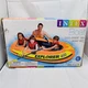 Intex Explorer 300 Inflatable Boat 3 Person Set with French Oars and Air Pump