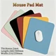 Mouse Pad Mat 260/300x210/250mm Stitched Edges Non-Slip Waterproof PU Mousepad