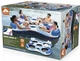 Hydro-Force Rapid Rider Quad 4 Person Inflatable River Tube w/ Built-in Coolers