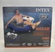 New Intex River Run Connect Lounge Inflatable Raft Float River Lake Cup Holder