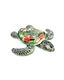 57555EP Intex Tropical Sea Turtle Ride-On Inflatable Pool Float, 75" x 67"