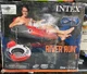 Intex River Run 1 Inflatable Tube Float Lounge #56825EP Red/Black Connect System