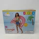 Intex Sit 'N Float Lounge Pink 58x39 in Pool Chair 58859EP