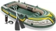 INTEX Seahawk Inflatable Boat Series: Includes Boat Oars and High-Output Pump