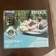 Intex River Run I Lounge 53 inch Inflatable Water Float - Turquoise  FAST SHIP!
