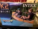 Intex Sierra K2 Inflatable Kayak with Oars Hi-Output Pump Carry Bag Set