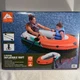 2 Person Inflatable River Raft w/ 2 Oars and Hand Pump - NEW Ozark Trail