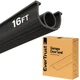 16Ft/5M Garage Door Bottom Seal &ndash; Weatherproof Stripping Rubber Sea... Fas