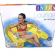Intex Lounge Sit &lsquo;N Float 60&rdquo; x 39&rdquo; Yellow W/2 Cup Holders Pool Inflatable