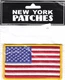US Flag Patch 3.5" x 2" In Retail Packaging