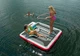 HO Hawaii Inflatable Dock Grey/Red 8Ft