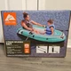Ozark Trail Inflatable Raft 2 Person with Oars and Hand Pump NIB