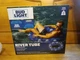 Bud Light Inflatable Swim Tube w/ Cup Holder Adult (250lb) Pools Rivers Lakes