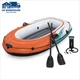 Ozark Trail 2-Person Inflatable Recreational Raft Set 6'5" x 40"