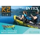 Intex Explorer K2 Kayak, 2-Person Inflatable Kayak Set with Aluminum Oars and...