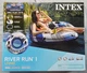 Intex RIVER RUN 1 LOUNGE Inflatable Water Float, 53&rdquo; Diameter, Blue/White 🆕