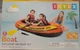 EXPLORER 200 INFLATABLE 2 Person River BOAT Raft Set W/ 2 Oars & Pump Free Ship