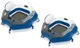 Intex River Run Connect Lounge Inflatable Floating Water Tube 58854EP 2 Pack