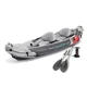 Intex 68310VM Dakota K2 2 Person hardened Vinyl Inflatable Kayak Boat Oars +Pump