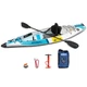 Sea Eagle EZLite 10 Inflatable Kayak Pro Carbon Package With TBS Seat, 8' Paddle
