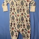 Disney Baby Mickey Mouse & Minnie Christmas Tree White Footed Pajamas 0/3 m