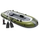 INTEX 66333EP Seahawk 3 Boat Set with Oars, Pump, & Rod Holders (Open Box)