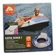 Ozark Trail Rapid Rider I Inflatable Tube 48 in Mesh Seat Cup Holder 220lb River