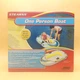 Stearns Inflatable One Person Boat Raft Lightweight Design Snow Tubing Floating