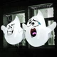 Joiedomi 2 Pcs Halloween Inflatables Outdoor Decorations, White 
