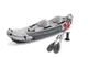 Intex 68310VM Dakota K2 2-Person Heavy-Duty Vinyl Inflatable Kayak Oars Pump NEW