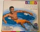 Intex Sit 'N Float Inflatable Lounge - Blue 2 Built In Cup Holders 60in X 39in