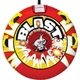 Airhead Inflatable 1 Rider Blast Tube, PVC Construction - 54 Inch Diameter
