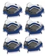 Intex River Run Connect Lounge Inflatable Floating Water Tube 58854EP 6 Pack