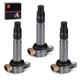 3pcs Ignition Coil For Sea-Doo RXP 300/RXP X 300/RXP RS 300 RXT 230 300 X 300