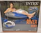 Intex River Run 1 Person Inflatable Tube Raft Float for Lake Pool River Open Box
