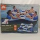 Inflatable 4 Person Floatie Rapid Rider Floating Ozark Trail Cup Holders Cooler