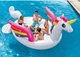 NIB Intex 57266EP HUGE Unicorn Party Island Pool Floats - White & Rainbow