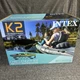 Intex Challenger K2 2-Person Inflatable Kayak and Accessory Kit with Oars & Pump