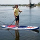 Aqua Leisure APR20927 11' Inflatable Non-Slip Paddleboard w Backpack & Pump
