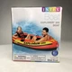 Intex Inflatable Orange Boat Explorer 200 Include Repair Patch 73inX37inX16in