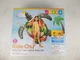 Intex 57555EP 75 inch Realistic Sea Turtle Swimming Pool Inflatable Ride On