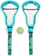 Lacrosse Set Waterproof Hydro Pool Party Games Adults Kids Blue SwimWays Outdoor