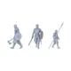 LYGR72047 1/72 Classic Miniature Character Model Kit, Item As Shown 1set