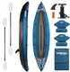 WONITAGO Inflatable Kayak Portable Ripstop Oxford 2 Person Blue