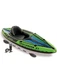 Intex Challenger K1 Inflatable Single Person Kayak Set and Accessory Kit w/ Pump