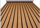 FOCEAN Boat Flooring EVA Foam Decking Faux Teak  94.5&rdquo;x15.7&rdquo; Brown Black Line